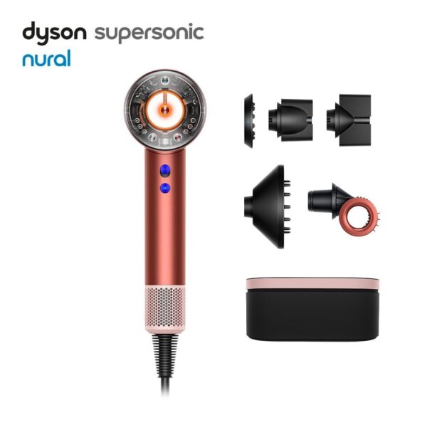 DYSON SUPERSONIC NURAL™ HAIR DRYER (STRAWBERRY BRONZE/BLUSH PINK) دايسون جهاز تصفيف الشعر