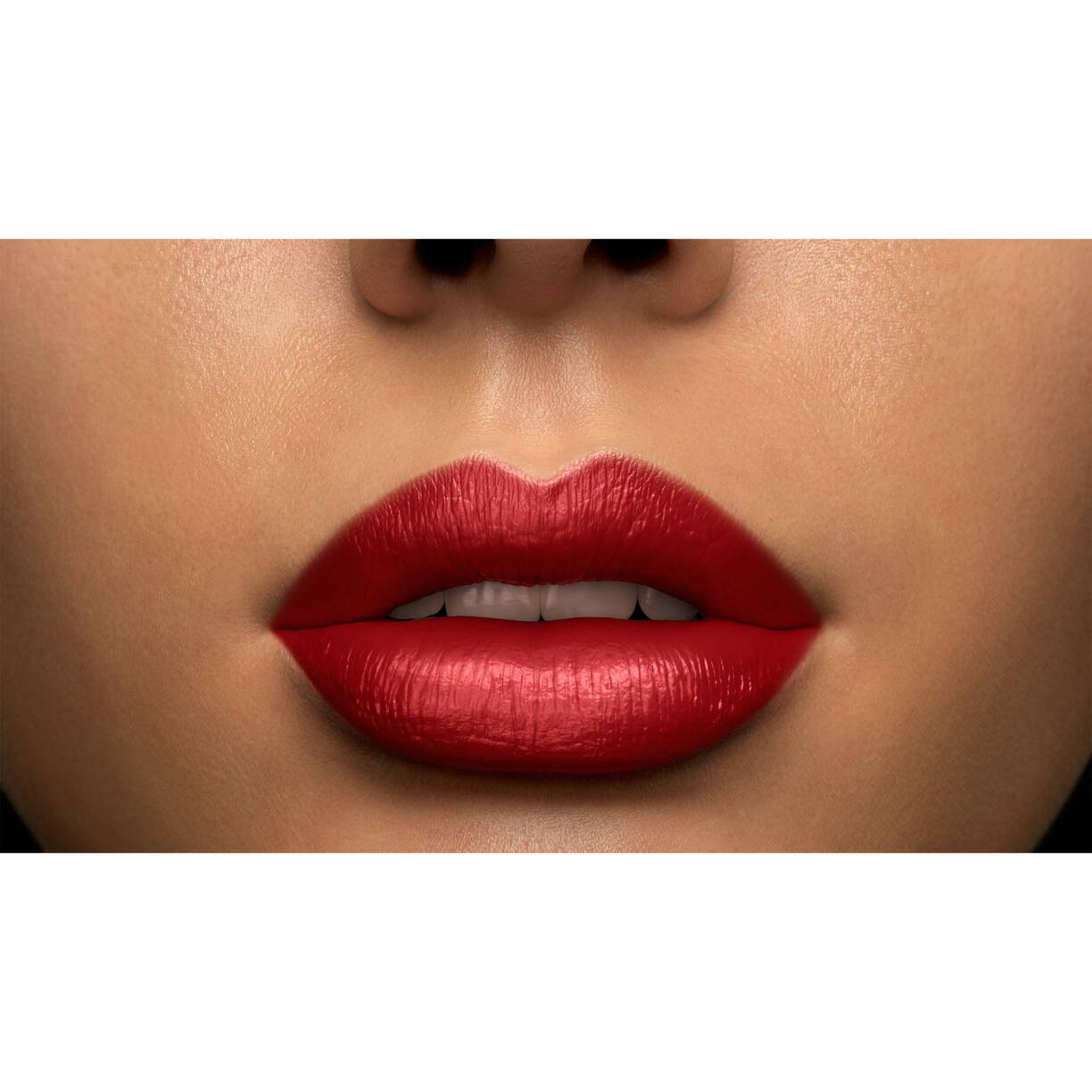 LANCÔME L'ABSOLU ROUGE CREAM LIPSTICK 143 -Rouge Badaboum لانكوم احمر شفاه كريمي - Image 2