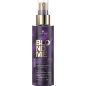 schwarzkopf BLONDME COOL BLONDES NEUTRALIZING SPRAY CONDITIONER  بلسم بخاخ محايد للشعر الأشقر البارد من بلوندمي