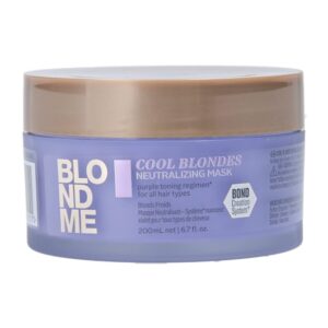 Schwarzkopf BlondMe Cool Blondes Neutralizing Mask 200ml قناع بلوند مي كول بلوندز المعادل