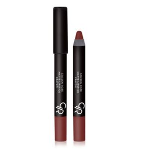 GOLDEN ROSE MATTE LIPSTICK CRAYON گولدن روز أحمر شفاه مطفي