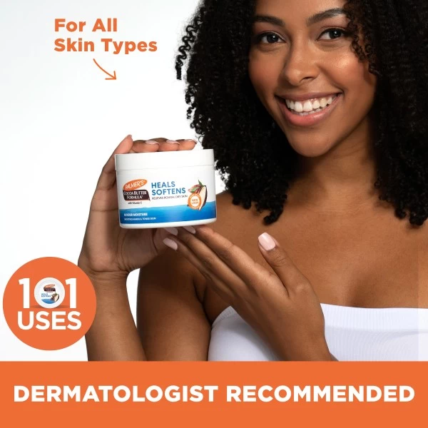 Palmer’s COCOA BUTTER FORMULA PRODUCTS Original Solid Jar تركيبة متعددة الاغراض بزبدة الكاكاو + فيتامين هـ - Image 6