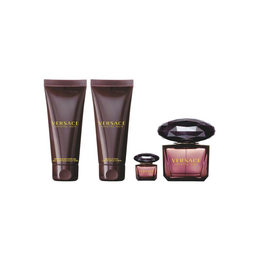 Versace CRYSTAL NOIR EAU DE PARFUM Gift Set مجموعة هدايا للنساء - Image 2