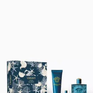 Versace Eros Eau de Toilette  Gift Set مجموعة هدايا للرجال