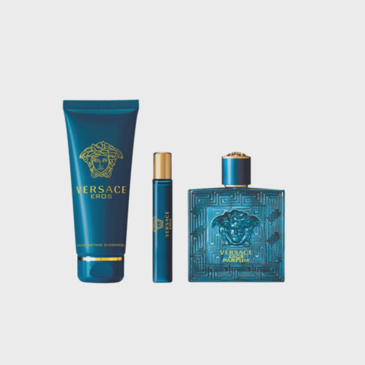 Versace Eros Parfum Gift Set مجموعة هدايا للرجال - Image 2