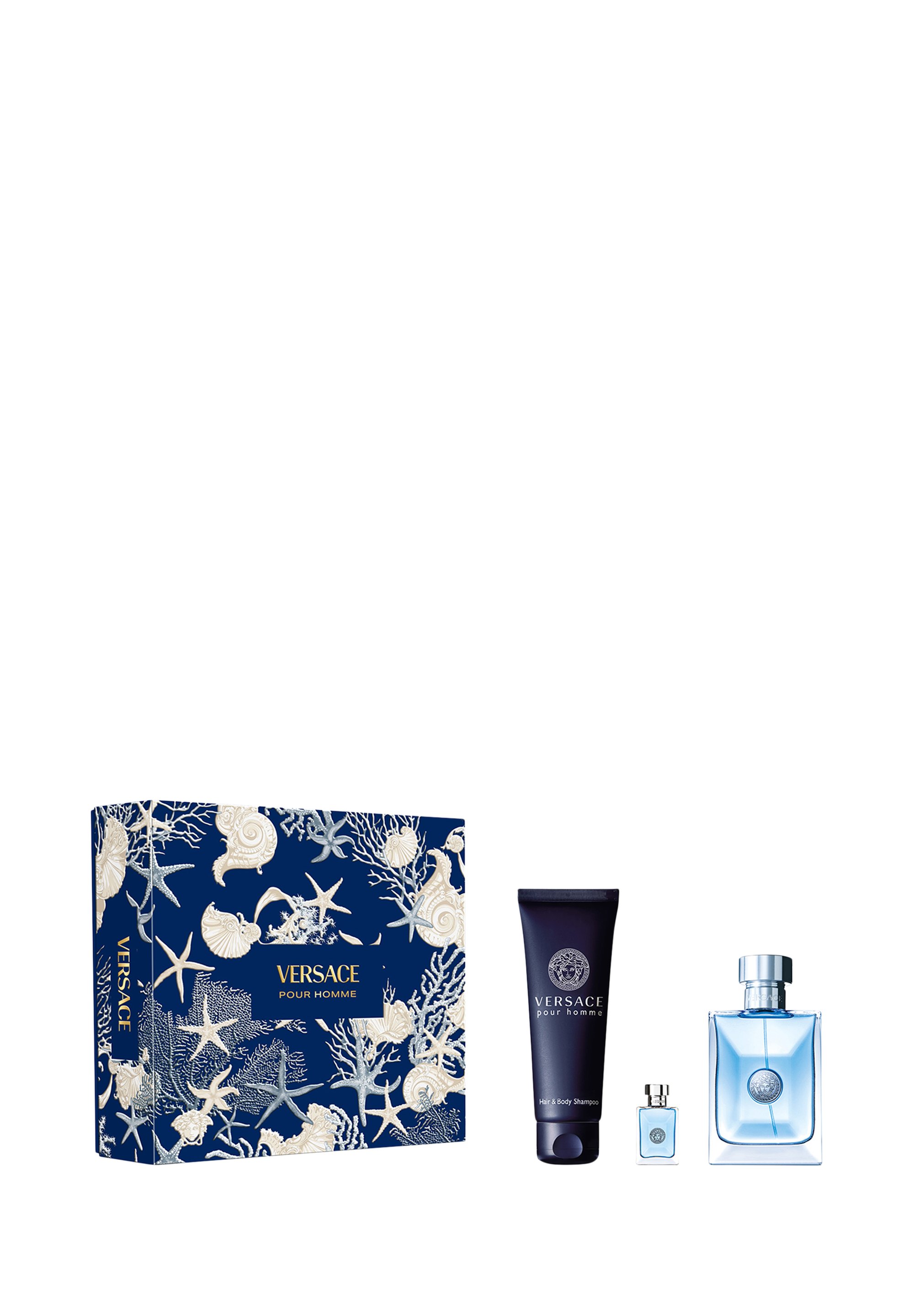 VERSACE Pour Homme Eau de Toilette Gift Set مجموعة هدايا للرجال