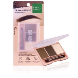 BABY BRIGHT DRAW & BRIGHT BROW PALETTE بيبي برايت باودر للحواجب