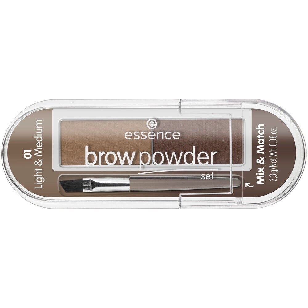 ESSENCE Brow Powder Set ايسنس باودر للحواجب