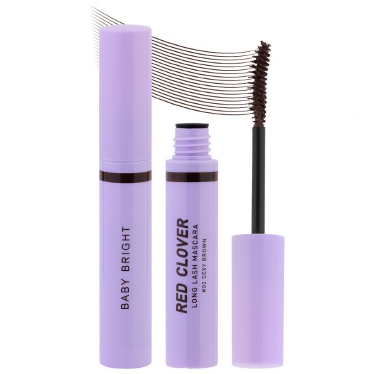 BABY BRIGHT RED CLOVER LONG LASH MASCARA SEXY BROWN بيبي برايت ماسكارا بنية - Image 2