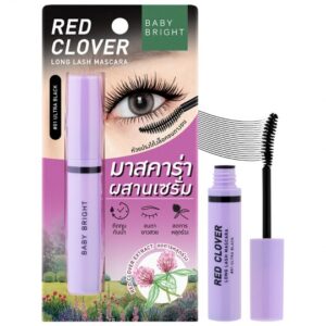 BABY BRIGHT RED CLOVER LONG LASH MASCARA 01 ULTRA BLACK بيبي برايت ماسكارا سوداء