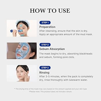 Medicube Zero Pore Blackhead Mud Cleansing Face Mask 100g ماسك طيني منظف للبشرة - Image 5