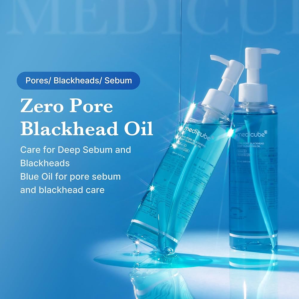 Medicube Zero Pore Blackhead Deep Cleansing Oil 205ml غسول زيتي منظف للبشرة - Image 3