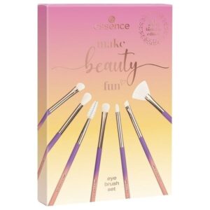 ESSENCE Make Beauty Fun Eye Brush Set 7 PCS - ESSENCE MAKE UP مجموعة فرش العيون