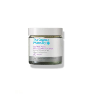 THE ORGANIC PHARMACY FLOWER PETAL DEEP CLEANSER + MASK 40g منظف عميق ببتلات الزهور + قناع