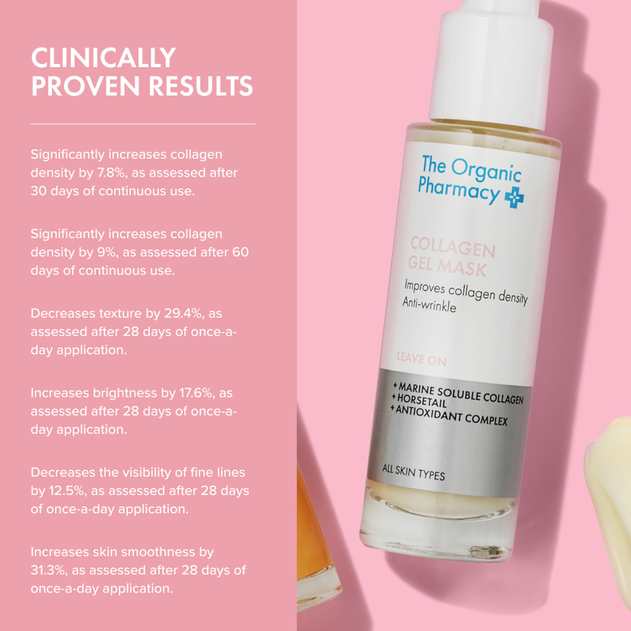 THE ORGANIC PHARMACY Collagen Gel Mask 50ml قناع جل الكولاجين - Image 3