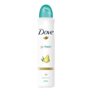 Dove Go Fresh Pear & Aloe Deodorant Body Spray, 150ml دوف سبراي مضاد للتعرق
