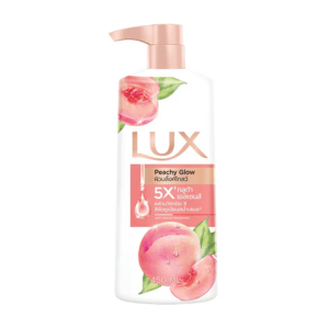 LUX PEACHY Glow Shower Cream 450 ml لوكس غسول مرطب للجسم