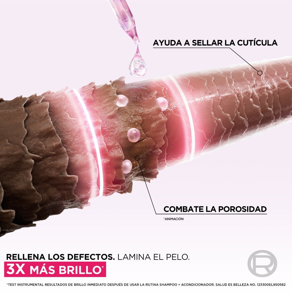 LOREAL PARIS Elvive GLYCOLIC GLOSS ACONDICIONADOR 360ml بلسم اللمعان الجليكوليك - Image 5