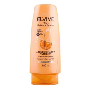 LOREAL PARIS Elvive EXTRAORDINARY OIL CONDITIONER FOR DRY HAIR 680ml بلسم زيت استثنائي للشعر الجاف