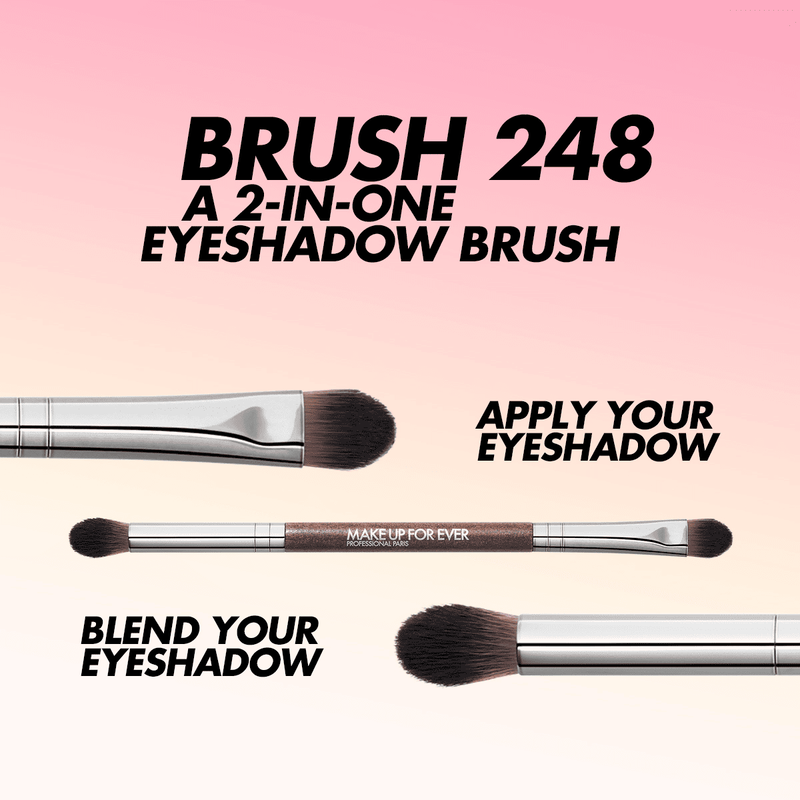 MAKE UP FOR EVER ENDED EYES BRUSH 248 ميكاب فور إيفر فرشاة ظلال العيون - Image 2