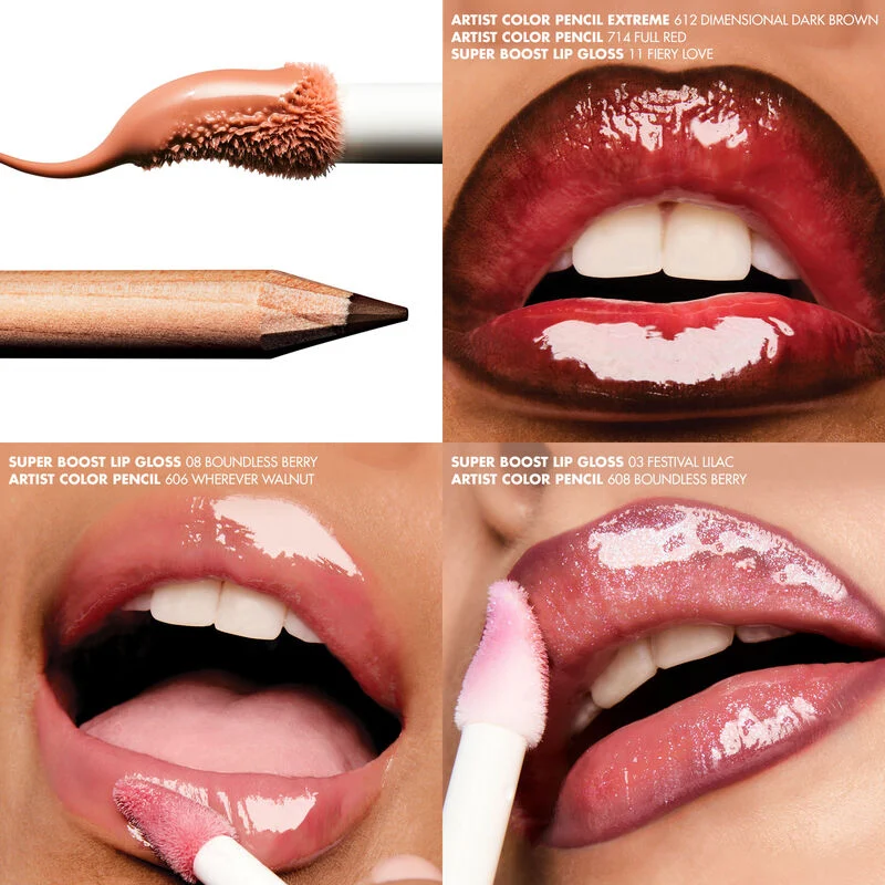 MAKE UP FOR EVER SUPER BOOST LIP GLOSS 12 HOUR MOISTURIZING & PLUMPING LIP GLOSS ميكاب فور إيفر اجمر شفاه لامع - Image 6