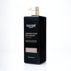 TOPPER  Topper Professional Keratin & Caviar Restoration Shampoo 750ml توبر شامبو الكافيار المعالج للشعر
