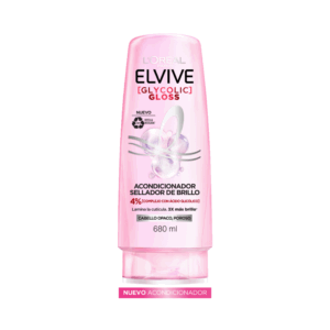 LOREAL PARIS Elvive GLYCOLIC GLOSS ACONDICIONADOR 680ml بلسم إلفيف للشعر اللامع بالجليكوليك