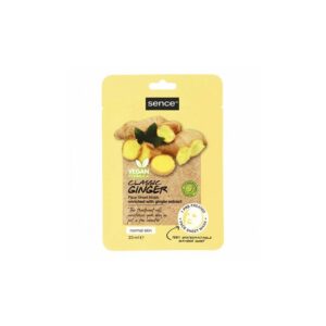 SENCE Classic Ginger Face Sheet Mask Normal Skin 23ml ماسك للوجه للبشرة الطبيعية من سينس بيوتي