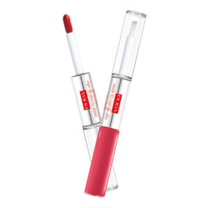 PUPA Made To Last Lip Duo أحمر شفاه سائل مع طبقة علوية