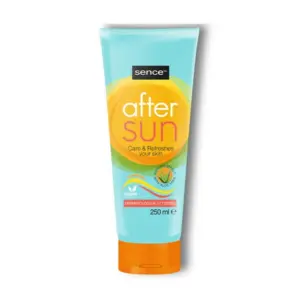 Sence Aftersun Lotion, with Aloe Vera juice - 200ml الوفيرا سينس للحماية من اشعة الشمس