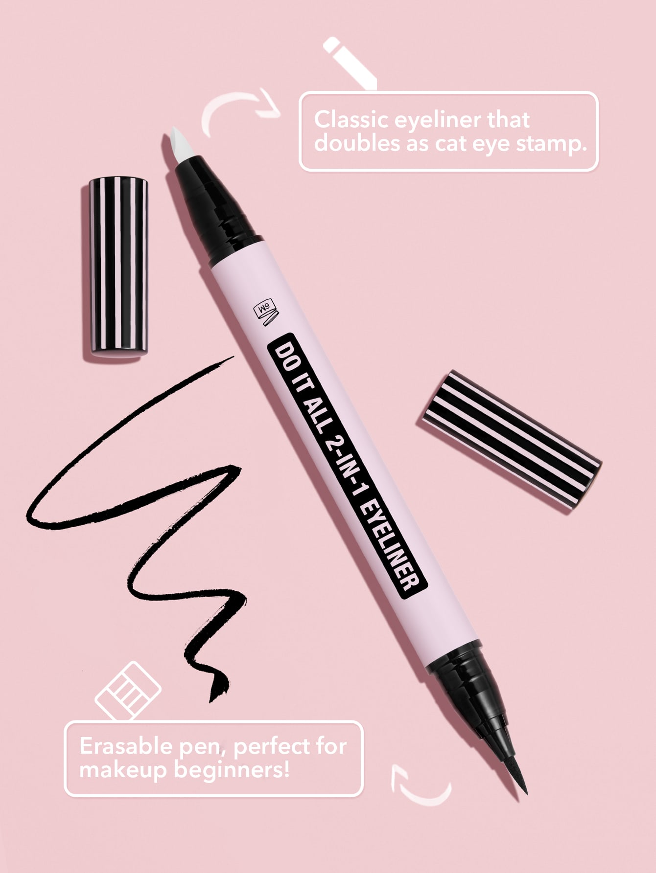 SHEGLAM Do It All 2-In-1 Eyeliner كحل عيون من شيكلام 2 في 1 - Image 2
