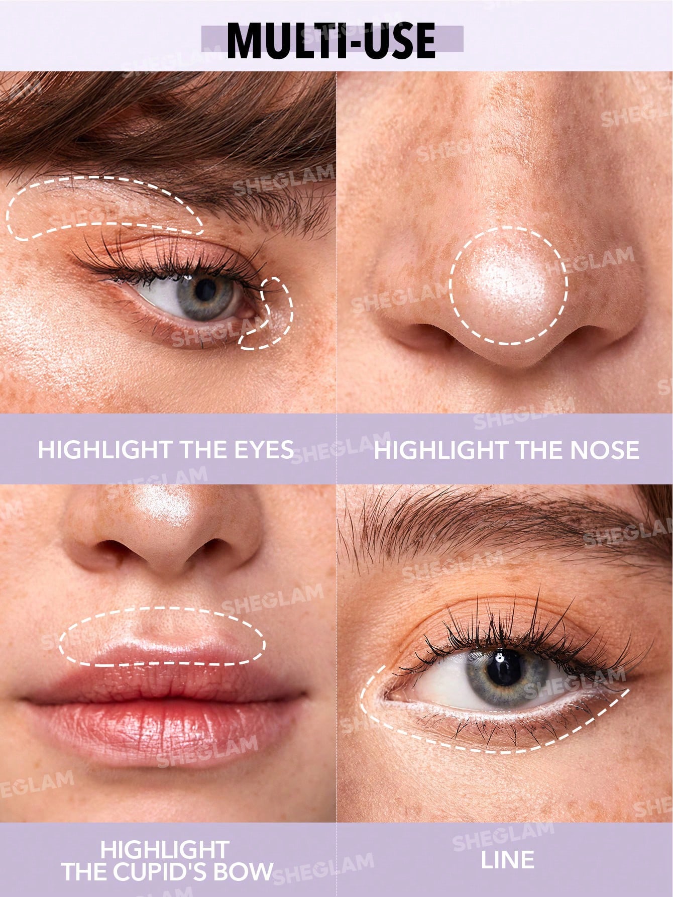 SHEGLAM fairy wand precision highlighter pencil قلم اضاءة من شيكلام - Image 2