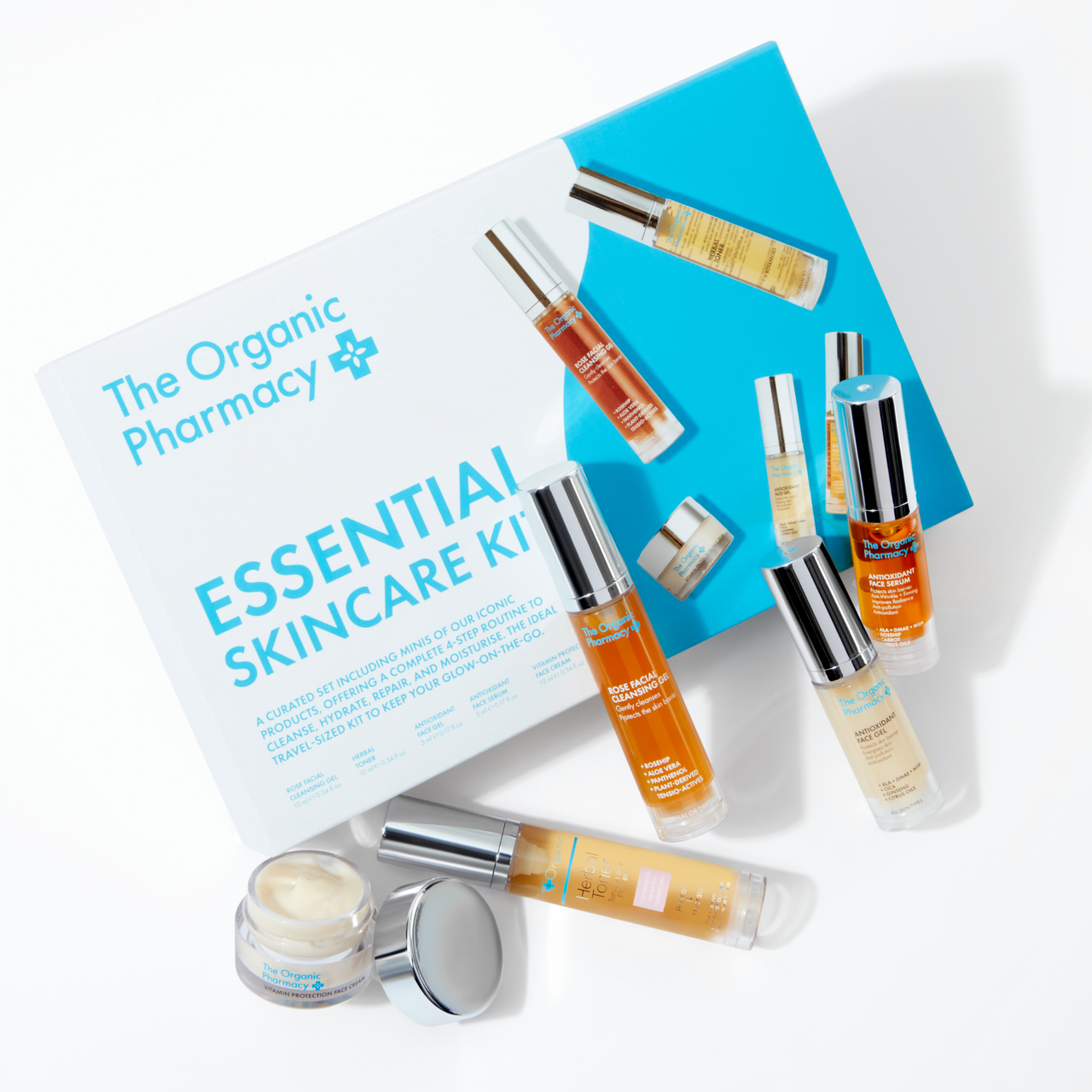 THE ORGANIC PHARMACY Essential Skincare Kit مجموعة العناية الأساسية بالبشرة - Image 3