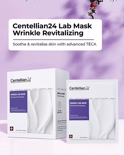 CENTELLIAN 24 Madeca Lab Mask Wrinkle Revitalizing-20 Sheets 25ml ماسكات ورقية للوجه - Image 2