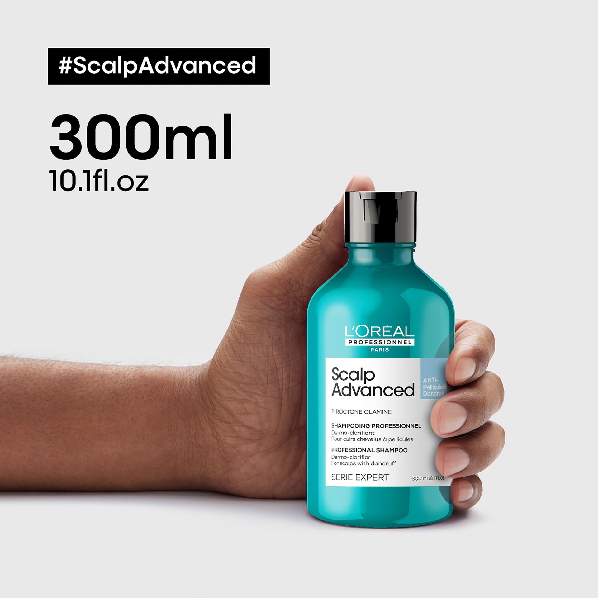 LOREAL professionnel scalp advanced dermo-clarifiant 300ml شامبو لوريال - Image 3