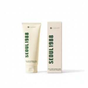 K-SECRET - SEOUL 1988 Cleansing Foam : Pine Cica 1% + Probiotics كي سيكرت غسول رغوي بخلاصة صنوبر سيكا 1% + بروبيوتيك