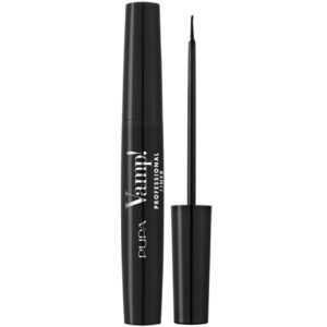 PUPA Vamp! Professional Liner -EXTRA BLACK كحل العين مع فرشاة تطبيق فائقة الدقة من بوبا