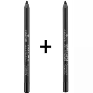 ESSENCE Stay & Play Gel Eyeliner -01 Special Offer 1+1 Free كحل للعين بعرض خاص ١+١مجاناً