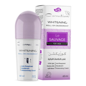 Correction Whitening Roll-on Deodorant Le Sauvage 60ml كوركشن رول مضاد للتعرق