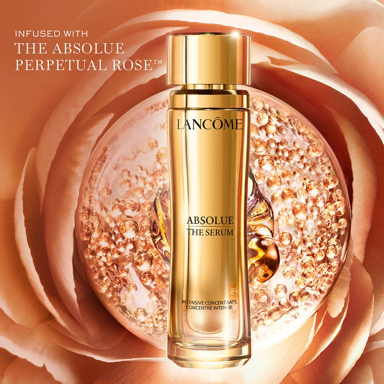 LANCÔME ABSOLUE THE SERUM Plumping & Smoothing لانكوم سيروم تنعيم وامتلاء - Image 3