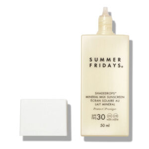 SUMMER FRIDAYS ShadeDrops® Broad Spectrum SPF 30 Mineral Milk Sunscreen 50ml واقي من اشعة الشمس