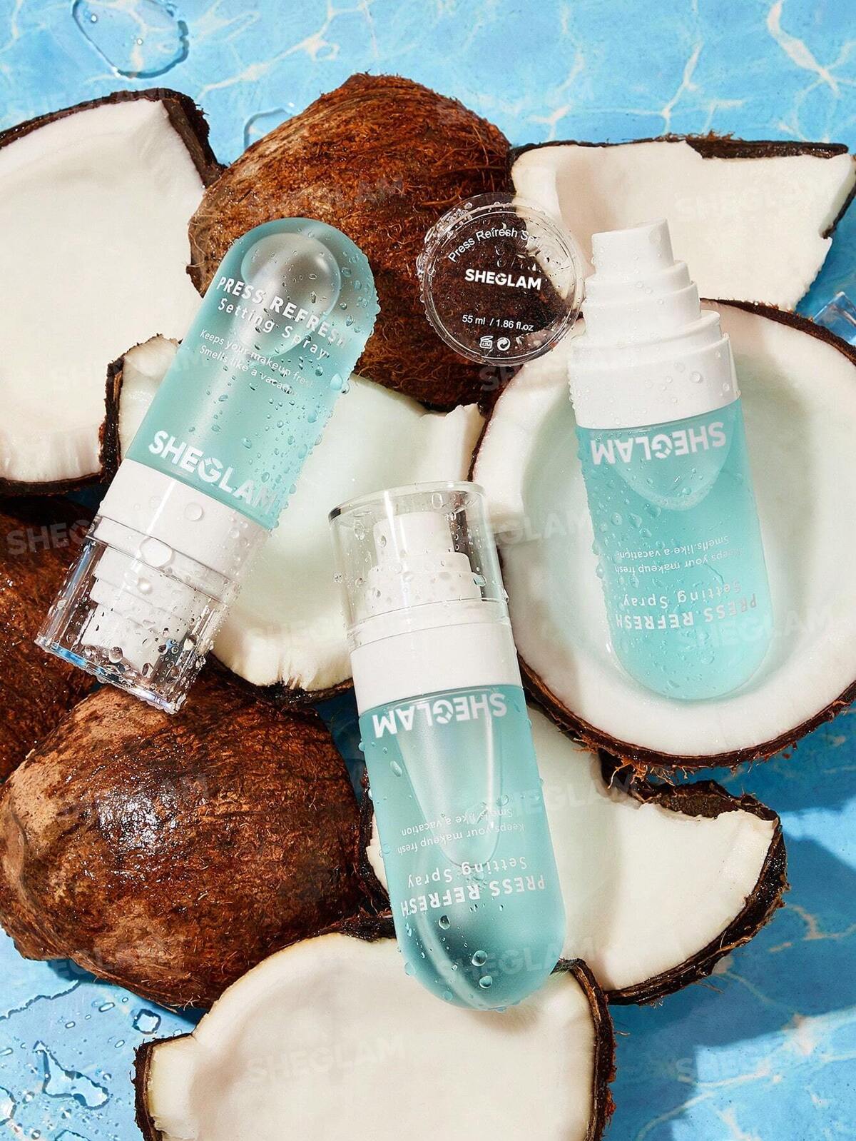 SHEGLAM Press Refresh Setting Spray 55ml شي كلام سبراي مثبت للميكاب - Image 6