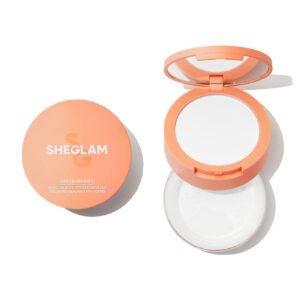 SHEGLAM Insta-Ready Face & Under Eye Setting Powder Duo-Translucent شيكلام باودر تثبيت للمكياج شفاف