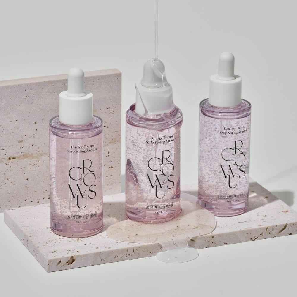 GROWUS Damage Therapy Scalp Scaling Ampoule 50g سيروم لتقشير فروة الرآس - Image 4