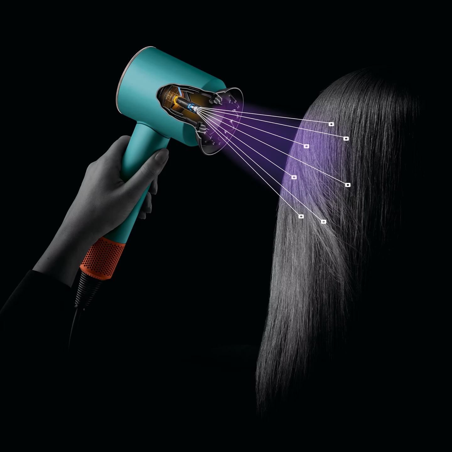 DYSON Supersonic Hair Dryer دايسون جهاز تصفيف الشعر المبتكر - Image 6