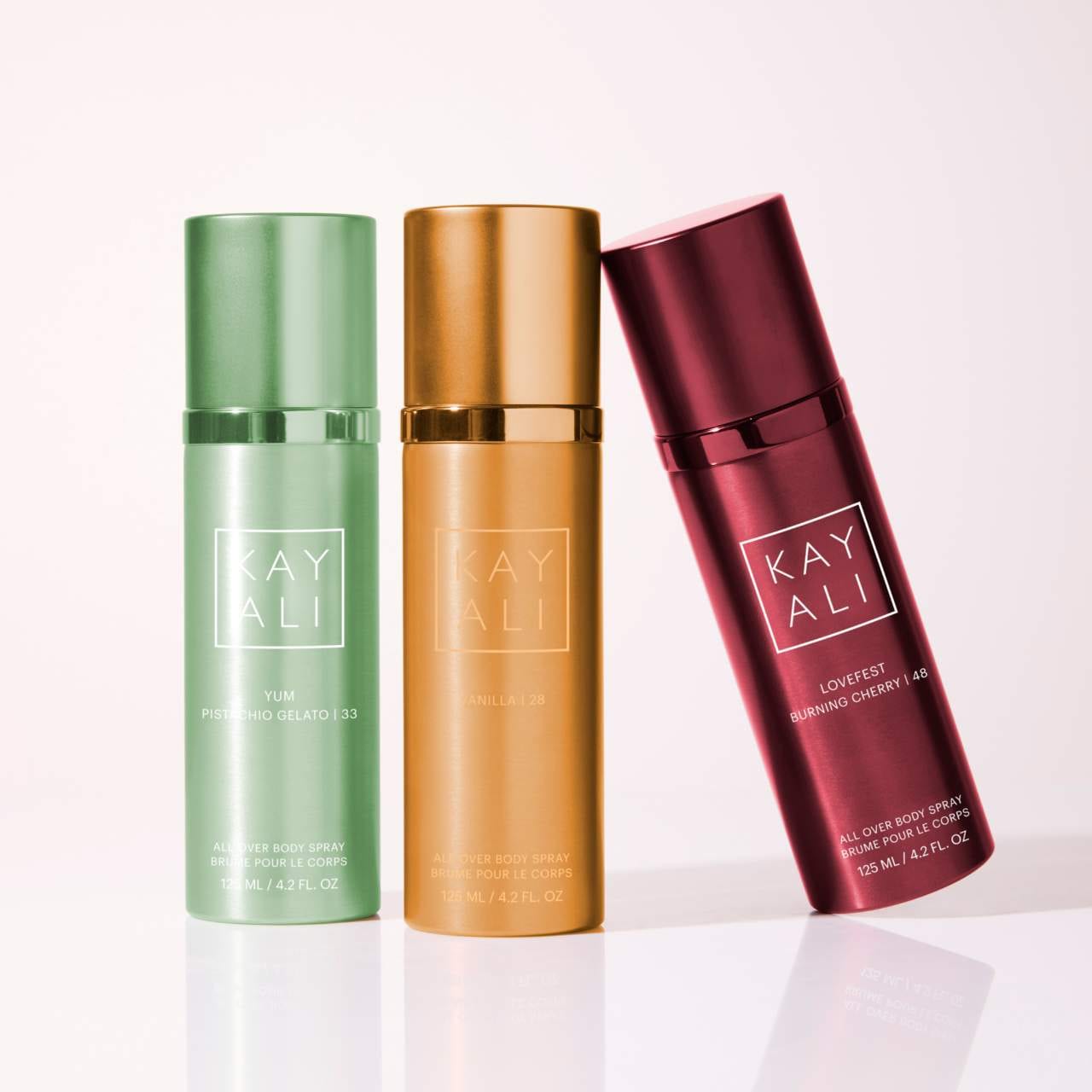 KAYALI Yum Pistachio Gelato 33 All Over Body Spray 125ml خيالي سبراي معطر للجسم - Image 5