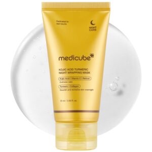 MEDICUBE Kojic Acid Turmeric Night Wrapping Mask75ml مدكيوب ماسك ليلي بالكركم