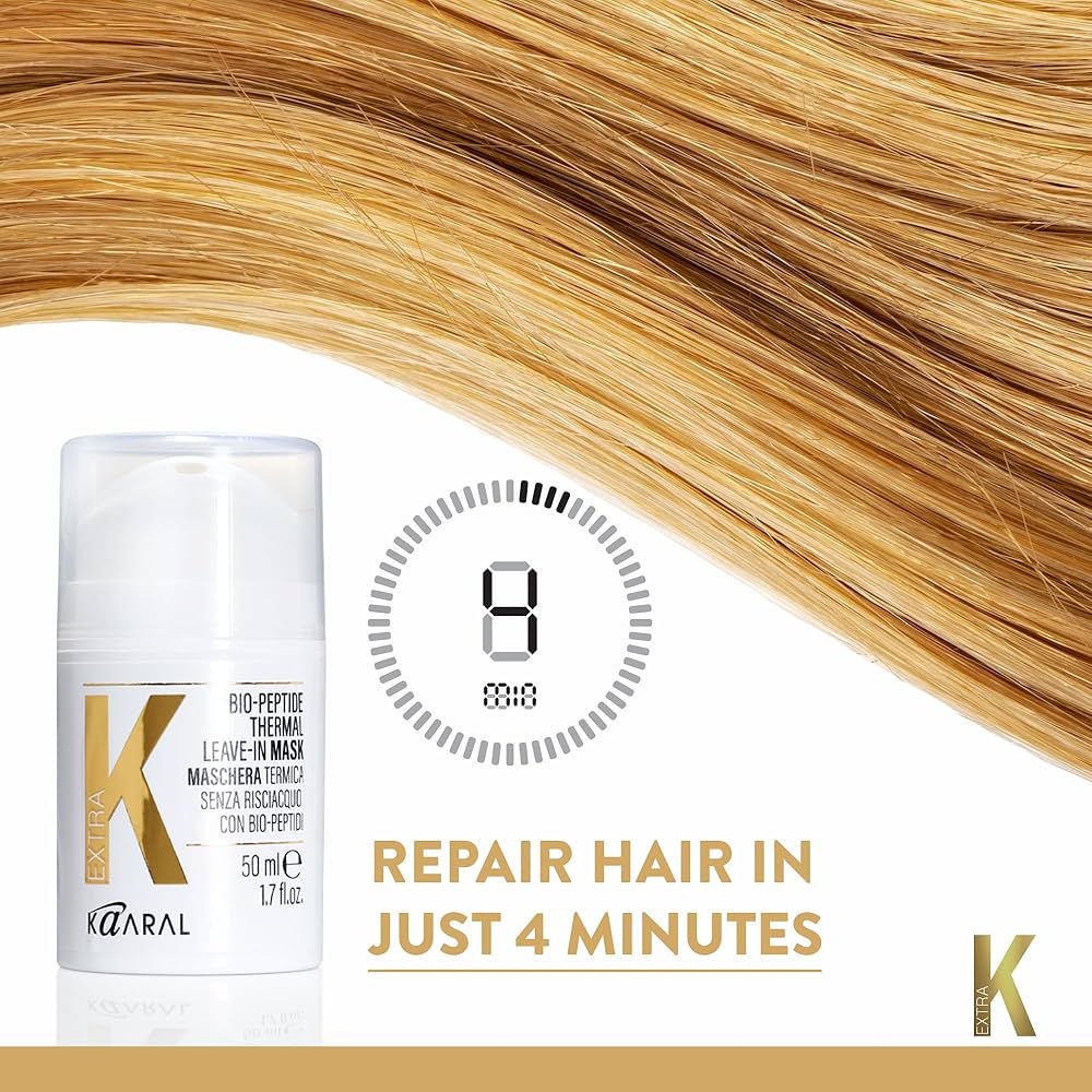 KAARAL ExtraK Bio-Peptide Leave-In Thermal Mask 50ml ماسك حراري معالج للشعر - Image 3