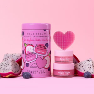 NCLA BEAUTY DRAGONFRUIT ACAI BERRIES LIP CARE SET + LIP SCRUBBER نگلا بيوتي مجموعة العناية بالشفاه