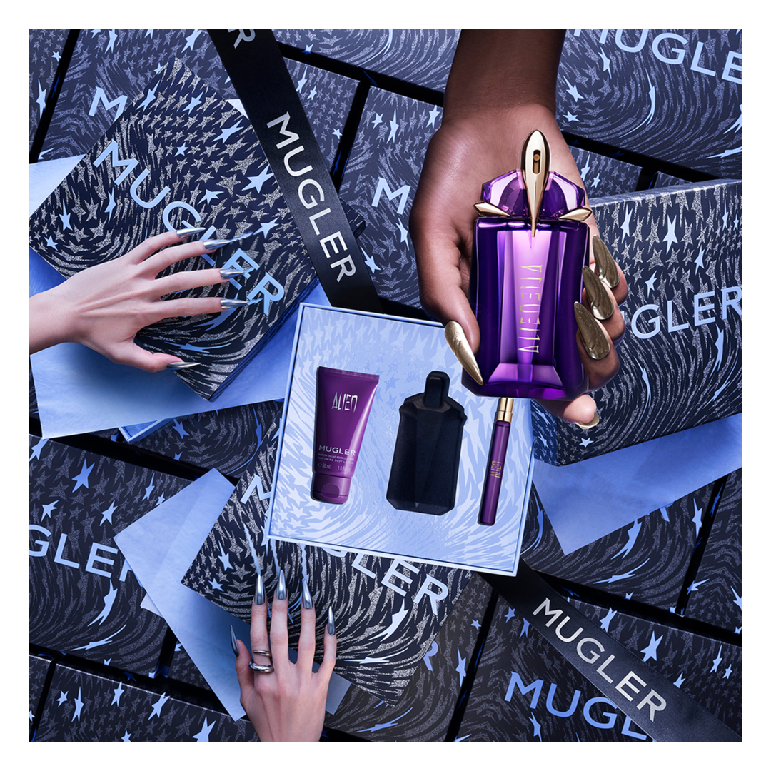 ALIEN MUGLER Alien Eau de Parfum 60ml Gift Set موغلار مجموعة عطور للنساء - Image 4